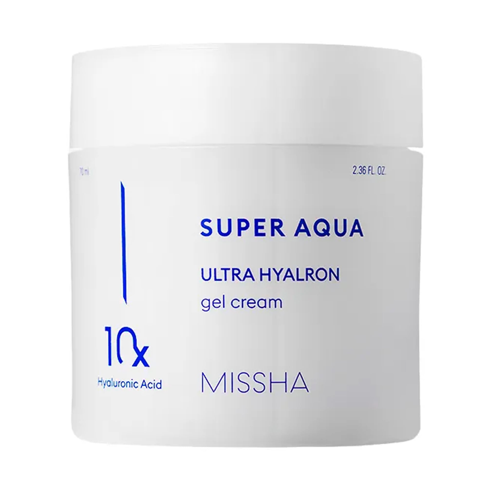 Уцінка! Зволожувальний гель-крем для обличчя Missha Super Aqua Ultra Hyalron Gel Cream, 70 мл